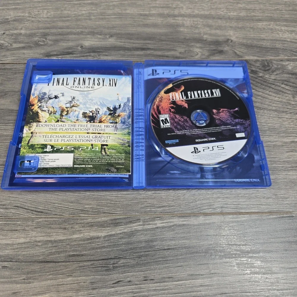 Final Fantasy XVI Sony PS5 Square Enix PlayStation 5 Rated M ECU‎